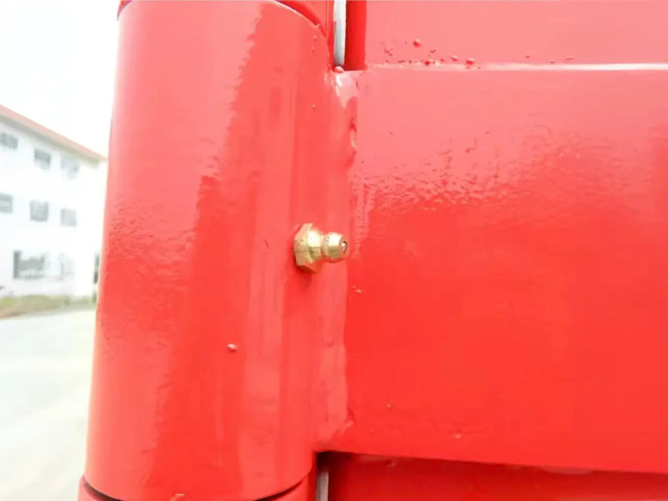 Heavy-Duty Weld-On Door Hinge with Grease Point